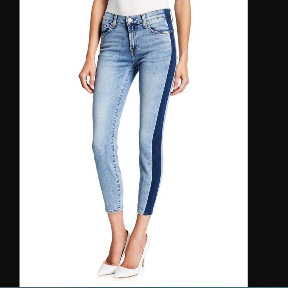 7 for All Mankind Gwenevere Ankle Jeans Size 32 Women's